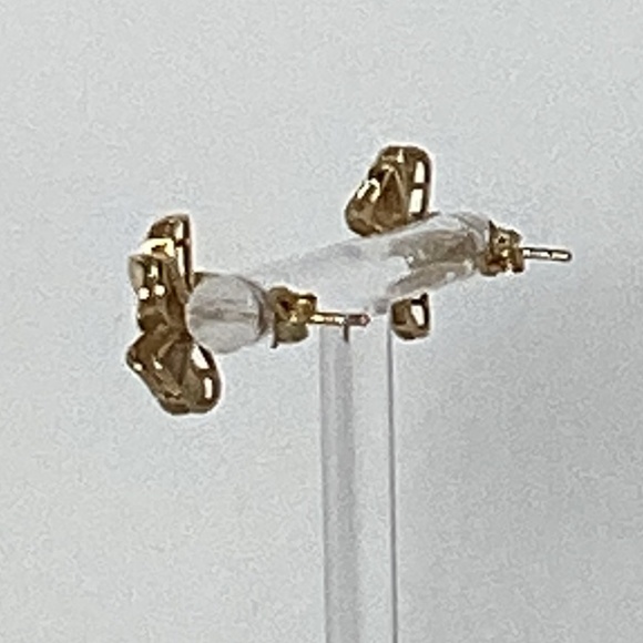 EUC Gold plated over SS Necklace and Earrings Set - Picture 5 of 6